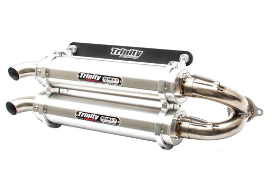 Trinity Racing Slip On Exhaust for Polaris RZR PRO XP/Turbo R