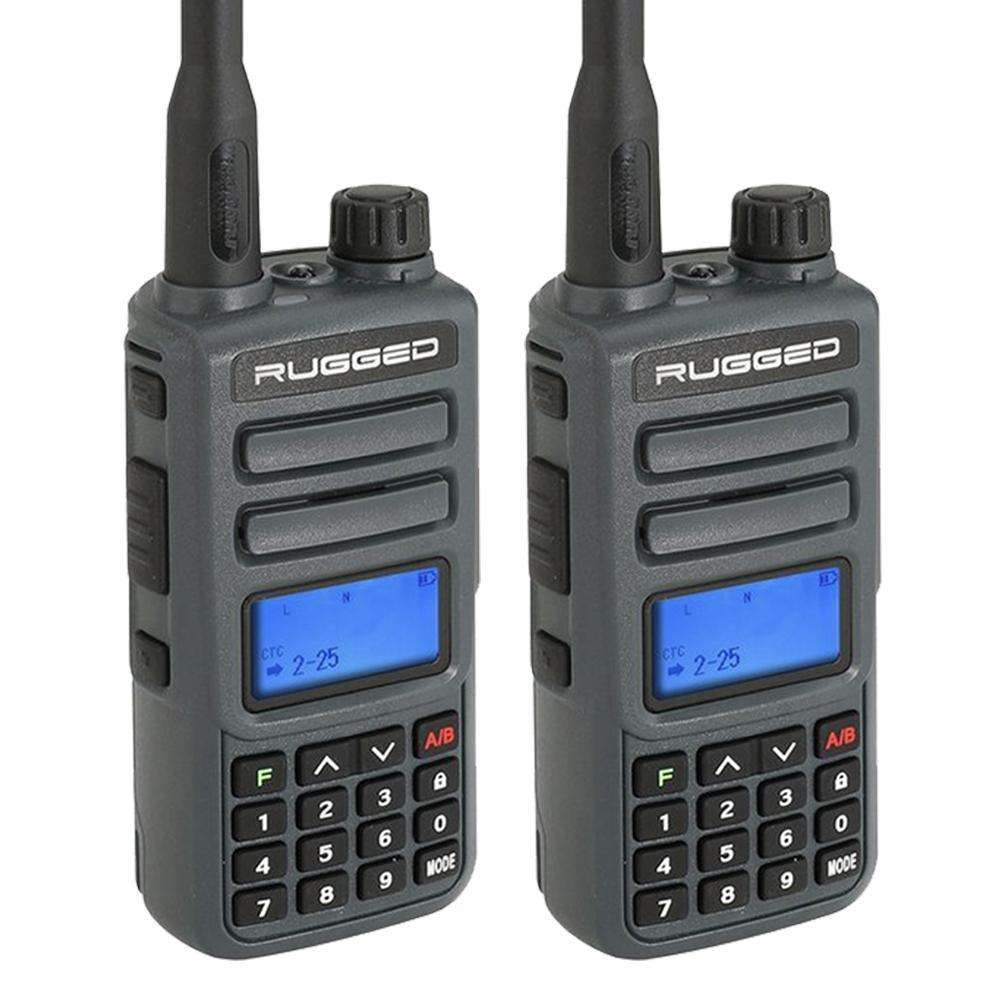 "2-Pack" Rugged GMR2 GMRS/FRS Handheld Radio