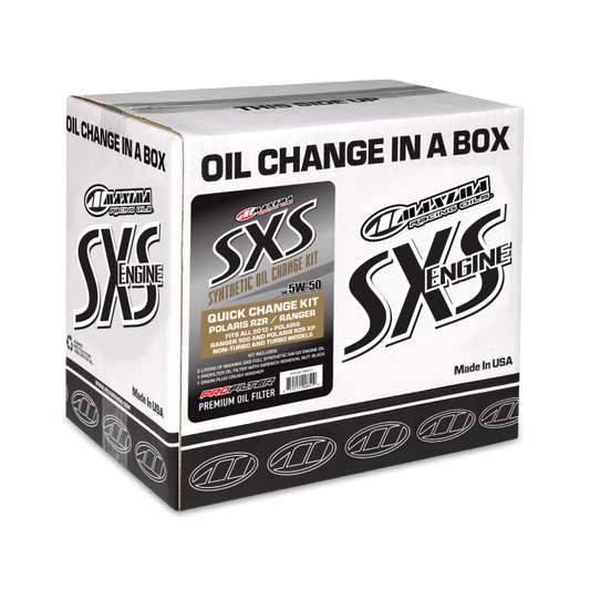 Maxima Polaris XP Full Synthetic Engine Oil Change Kit